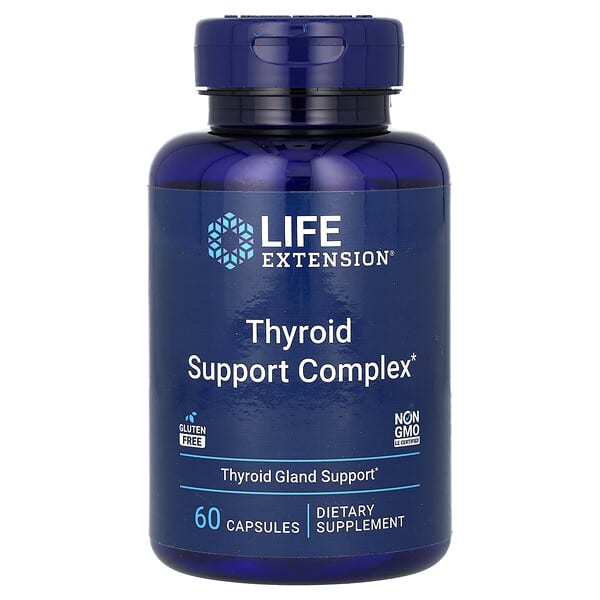 Life Extension Thyroid Support Complex, 60 Capsules