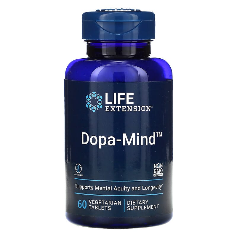 Dopa-Mind, 60 Vegetarian Tablets