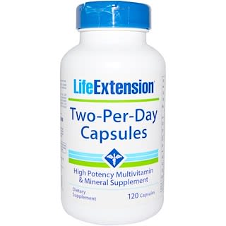 Life Extension, Two-Per-Day Capsules, 120 Capsules
