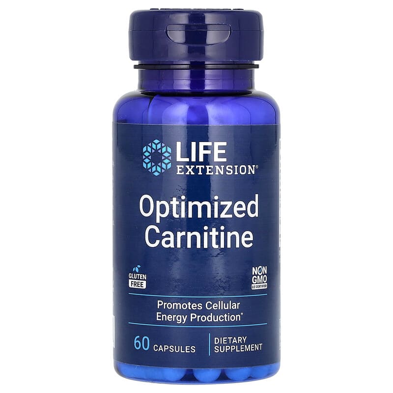 Optimized Carnitine, 60 Capsules