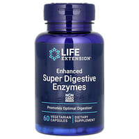 エアリーサイエンス酵素サプリメント Enhanced Super Digestive Enzymes、ベジカプセル60粒