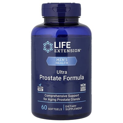 Life Extension, Ultra Prostate Formula, 60 Softgels Life Extension, Ultra Prostate Formula, 60 Softgels