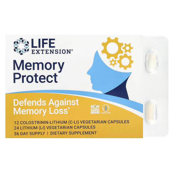 Memory Protect, 36 Vegetarian Capsules