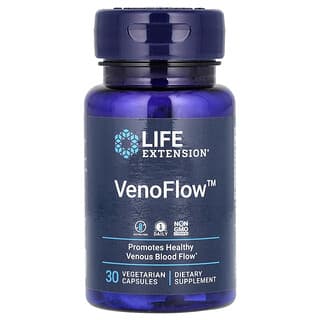 Life Extension, VenoFlow, 30 pflanzliche Kapseln
