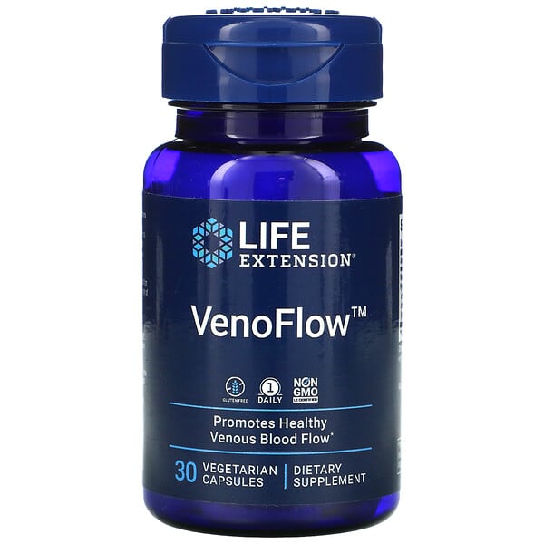 Life Extension, VenoFlow, 30 Vegetarian Capsules