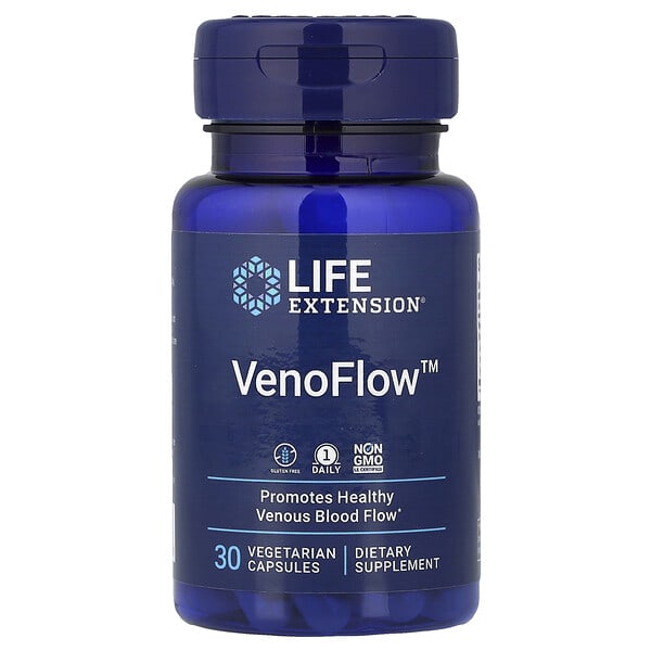 Life Extension, VenoFlow素食膠囊，30粒