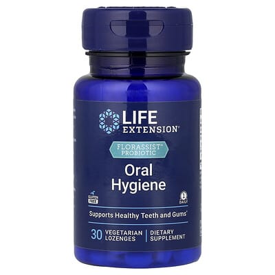Norland Life Extension, FLORASSIST® Probiotic, Oral Hygiene, 30 Vegetarian Lozenges supplement Uganda UGX 76309