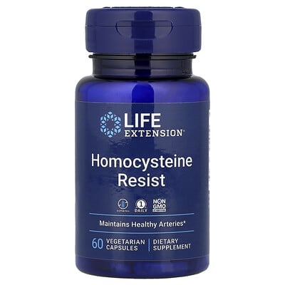 LifeExtension,HomocystéineResist,60capsulesvégétariennes