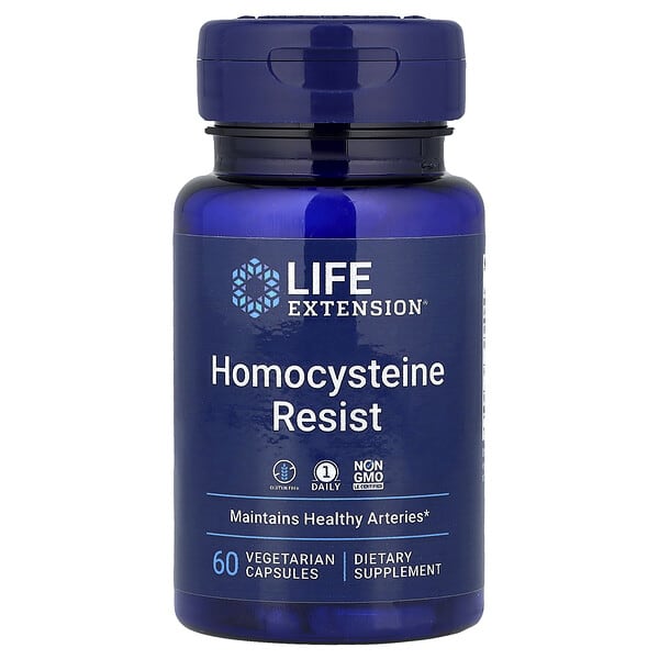 Homocysteine Resist, 60 Vegetarian Capsules