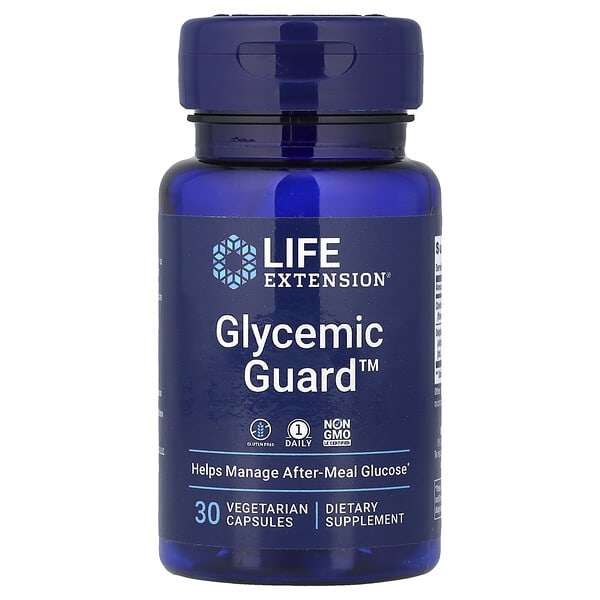 Life Extension, Glycemic Guard, 베지 캡슐 30정