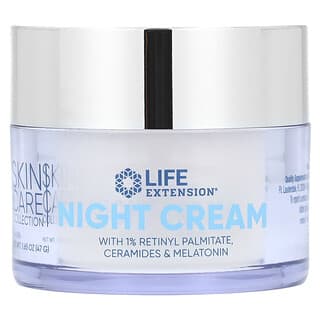 Life Extension, Colección para el cuidado de la piel, Crema de noche`` 47 g (1,65 oz)