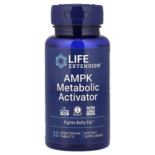 Life Extension, Activateur de métabolisme à l'AMPK, 30 comprimés végétariens