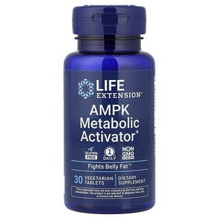Life Extension（ライフエクステンション）, AMPK Metabolic Activator 植物性タブレット 30粒