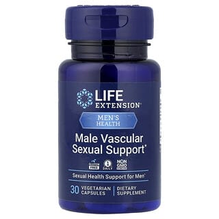 Life Extension, 남성 혈관 섹슈얼 서포트, 베지 캡슐 30정