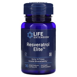 Life Extension, Resveratrol Elite, 30 Vegetarian Capsules