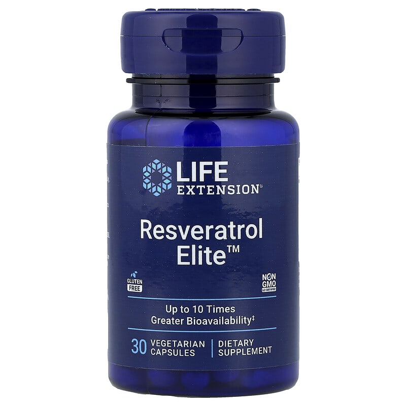 iHerb サプリ/レスベラトロール、イノシトール レスベラトロール1000、60粒（1粒あたり500mg）