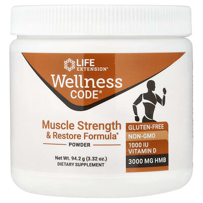 Wellness Code®, Muscle Strength & Restore Formula Powder