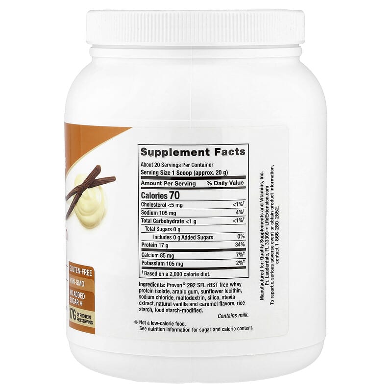 Wellness Code®, Whey Protein Isolate, Vanilla, 0.89 lb (403 g)