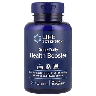 Life Extension, Booster de santé à prendre une fois par jour, 30 capsules à enveloppe molle