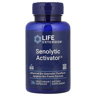Life Extension, сенолитический активатор, 36 вегетарианских капсул