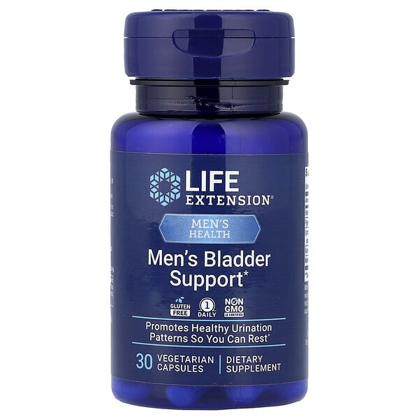 Life Extension, 남성용 방광 서포트, 베지 캡슐 30정