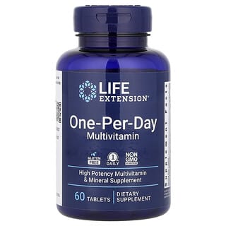 Life Extension, One-Per-Day Tablets, 60 comprimés