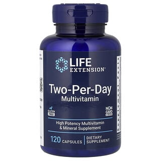 Life Extension, Two-Per-Day（ツーパーデイ）カプセル 120粒