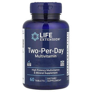 Life Extension, Two-Per-Day Multivitamin, 60 Tablets