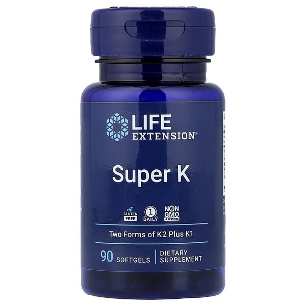 Life Extension Super K, 90 Softgels