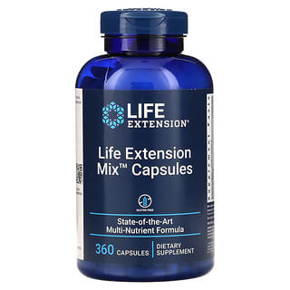 Life Extension, Mix, комплексная добавка в капсулах, 360 капсул