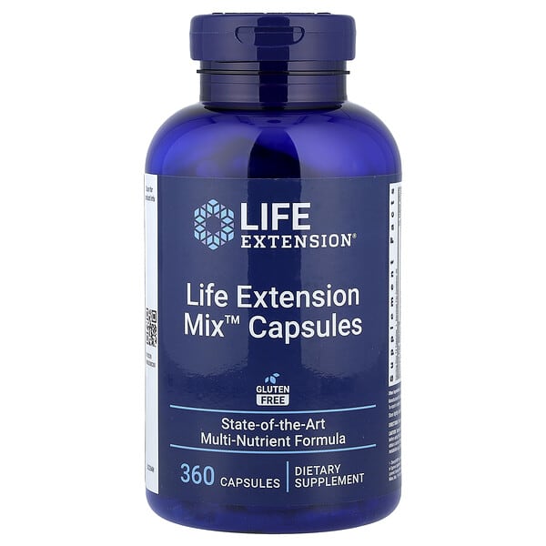 Life Extension, Mix, комплексная добавка в капсулах, 360 капсул