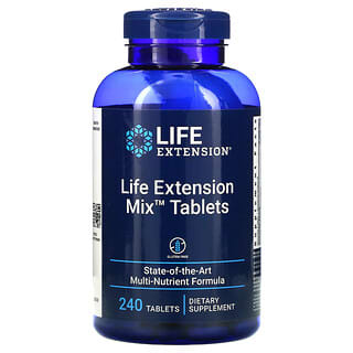 Life Extension, Comprimidos Mix, 240 comprimidos