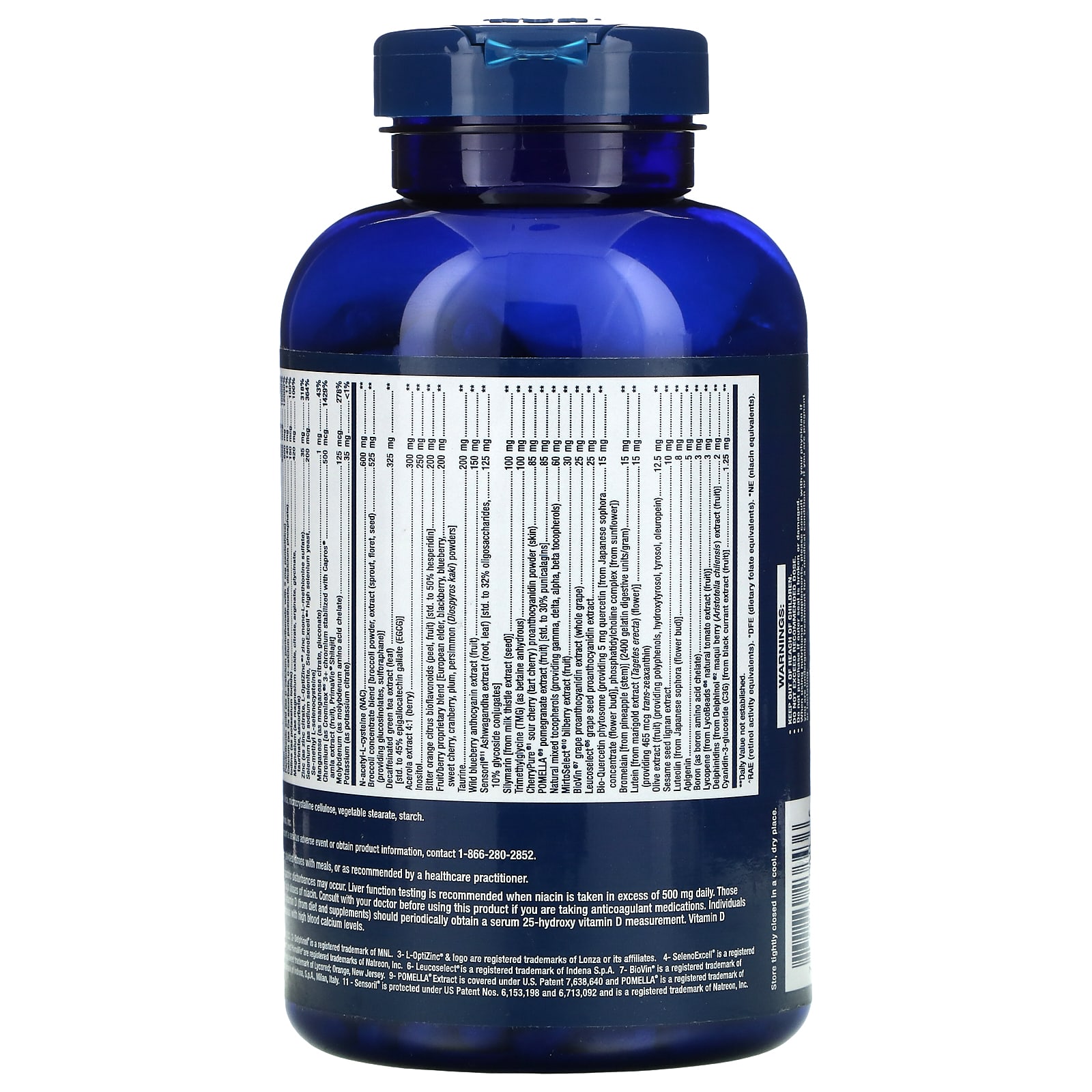 Life Extension Mix Capsules – 3 Bottles, 360 Caps Each (Total 1080) – Multivitamin With Apigenin & Amino Acids