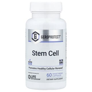 Life Extension, Geroprotect, Cellules souches, 60 capsules végétariennes