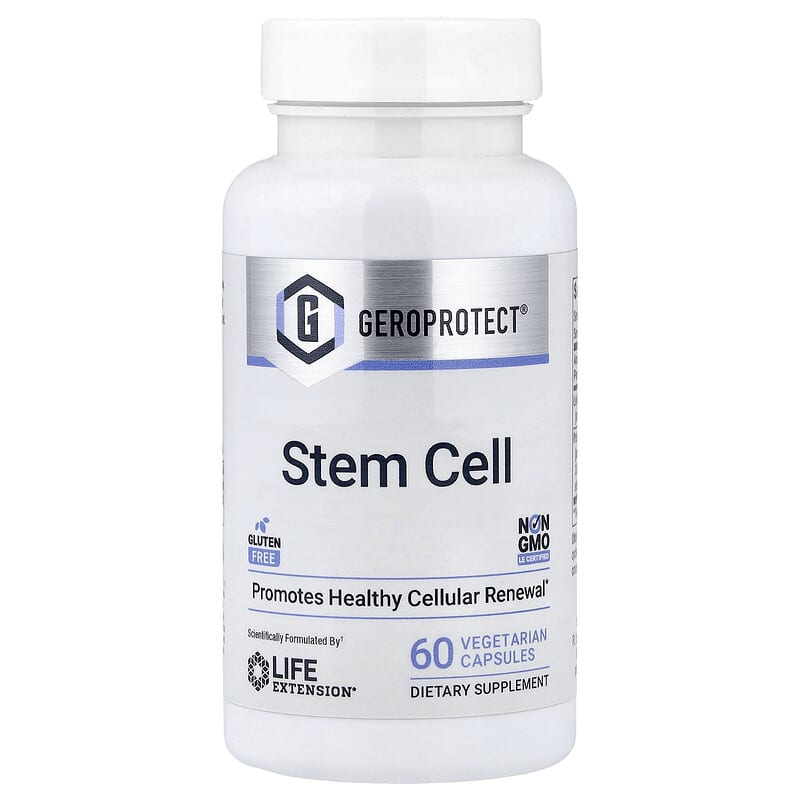 Geroprotect®, Celule stem, 60 capsule vegetariene
