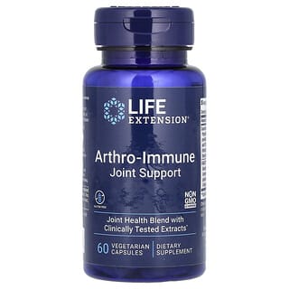 Life Extension, Soutien articulaire arthro-immunitaire, 60 capsules végétariennes
