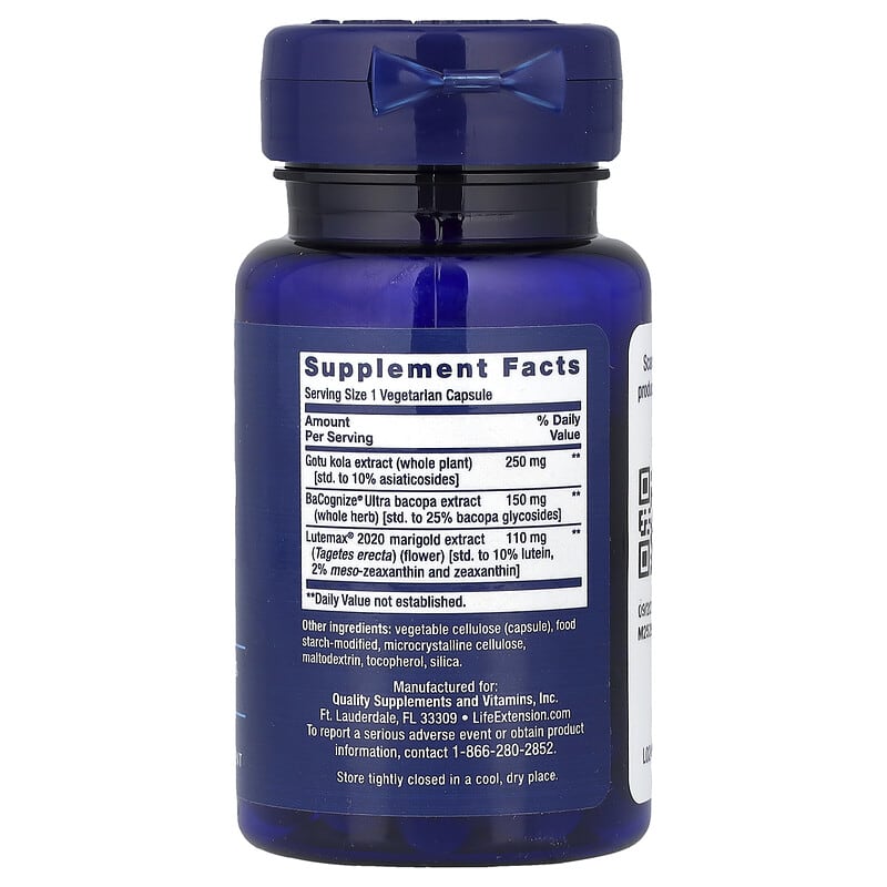 Life Extension, Quick Brain Nootropic, 30 Capsules | iHerb