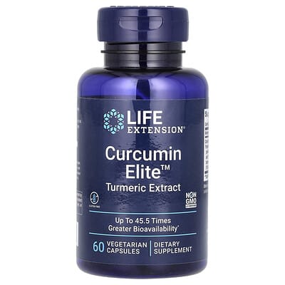 Life Extension, Curcumin Essential Turmeric Extract, 60 Vegetarian Capsules