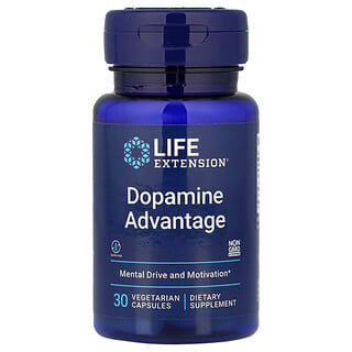 Life Extension, Dopamine Advantage, 30 вегетарианских капсул