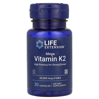 Life Extension, Mega Vitamin K2, 30 capsules