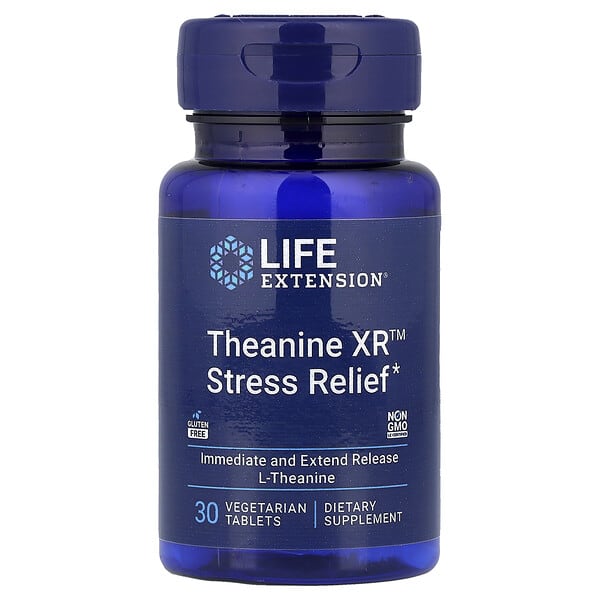 Theanine XR™ Stress Relief, 30 Vegetarian Tablets