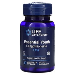Life Extension, Essential Youth L-Ergothioneine, L-Ergothionein für den Erhalt der Jugendlichkeit, 5 mg, 30 pflanzliche Kapseln