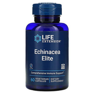 Life Extension, Echinacea Elite, 60 capsules végétariennes