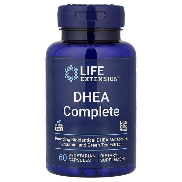 Life Extension, DHEA Complete，60 粒素食膠囊