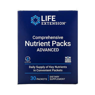 Life Extension, أكياس عناصر غذائية شاملة متطورة، 30 كيسًا
