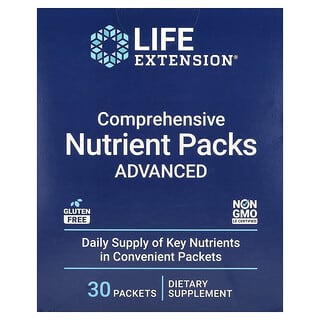 Life Extension, Umfassende Nährstoffpakete Advanced, 30 Päckchen