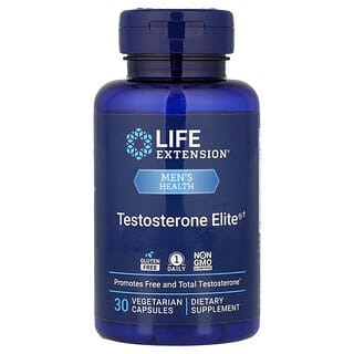 Life Extension, Men's Health, Testosterone Elite®, 30 Vegetarian Capsules