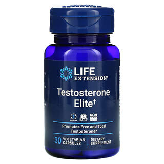 Life Extension, 睾酮精華、30 粒素食膠囊