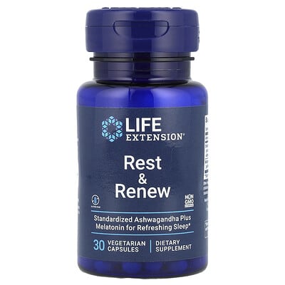 Life Extension, Sooth & Revitalize, 30 Vegetarian Capsules
