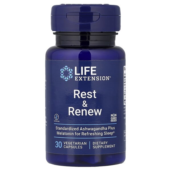 Life Extension, 레스트 앤 리뉴, 베지 캡슐 30정